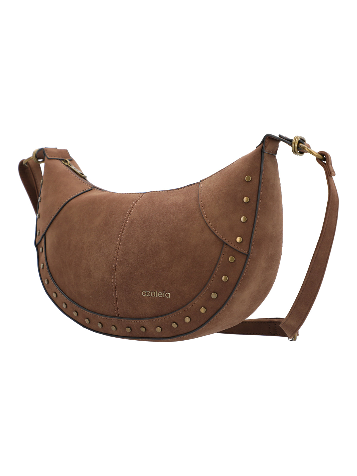 Cartera Mujer Emira Cross Café Azaleia