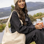 Cartera Mujer Dakota Hobo Beige/Crudo Azaleia