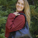 Cartera Mujer Sarah Hobo Negro Azaleia