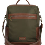 Cartera Mochila Mujer Louise Backbag Verde Azaleia