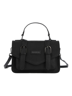 Cartera Mujer Ludovica Cross Negro Azaleia