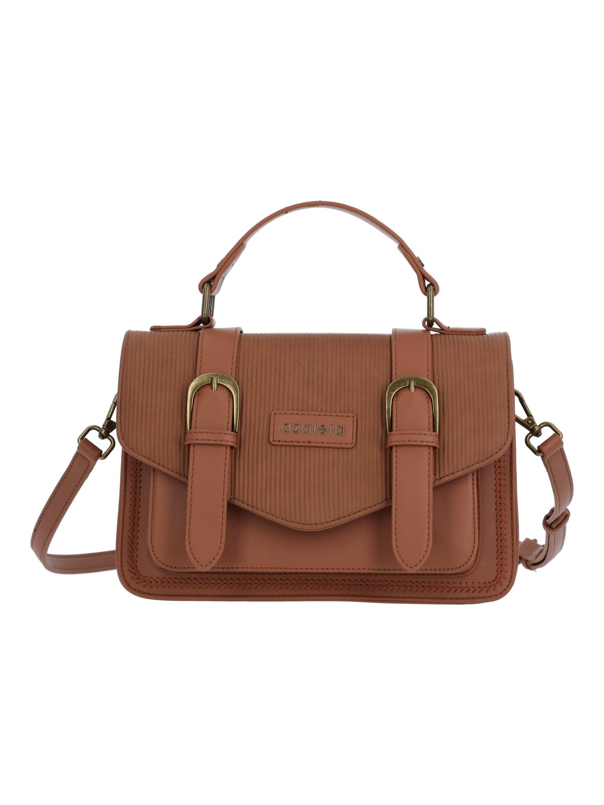 Cartera Mujer Ludovica Cross Café Azaleia