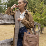 Cartera Mujer Mila Bag Café Azaleia