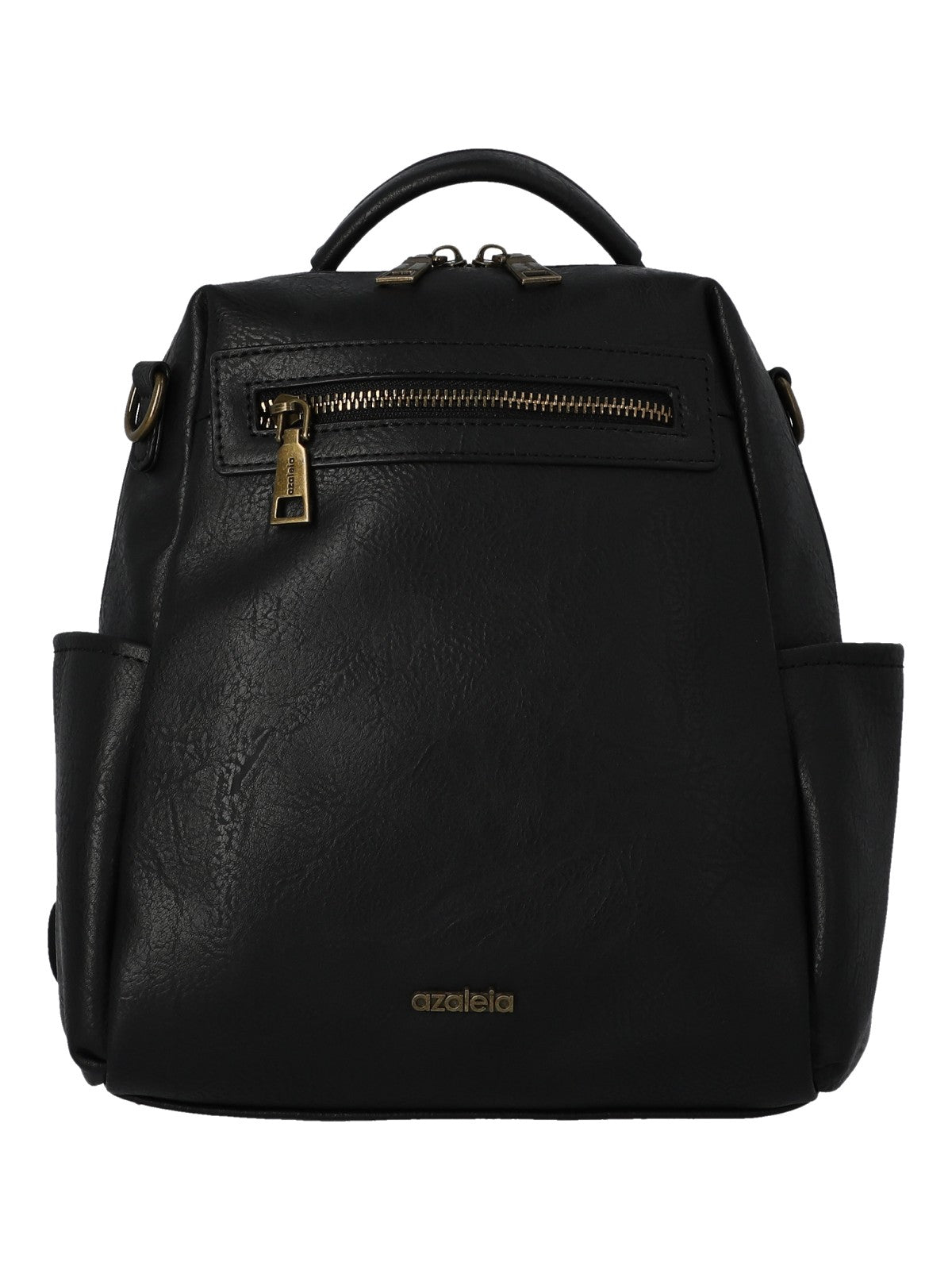 Cartera Mochila Mujer Paola Backbag Negro Azaleia