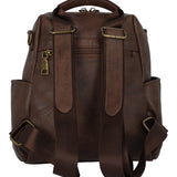 Cartera Mochila Mujer Paola Backbag Café Azaleia