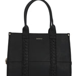 Cartera Mujer Mar Tote Negro Azaleia
