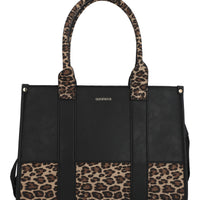 Cartera Mujer Mar Tote Negro Azaleia