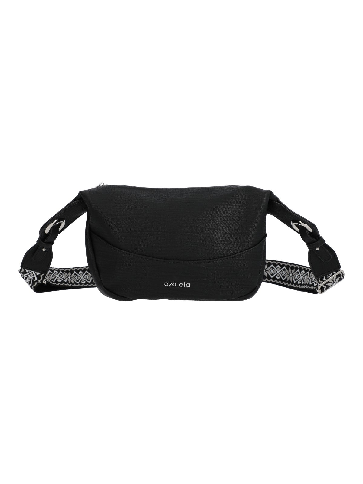 Cartera Mujer Nori Cross Negro Azaleia