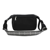 Cartera Mujer Nori Cross Negro Azaleia
