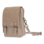 Cartera Mujer Vittoria Cross Café Azaleia