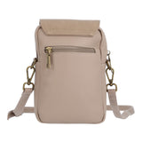 Cartera Mujer Vittoria Cross Café Azaleia