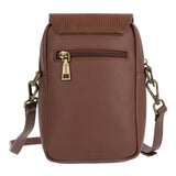 Cartera Mujer Vittoria Cross Café Azaleia