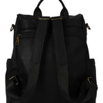 Cartera Mochila Mujer Mila Backbag Negro Azaleia