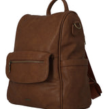 Cartera Mochila Mujer Mila Backbag Café Azaleia