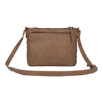 Cartera Mujer Mila Cross Café Azaleia