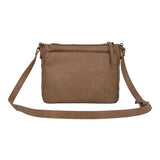 Cartera Mujer Mila Cross Café Azaleia