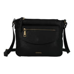 Cartera Mujer Mila Cross Negro Azaleia