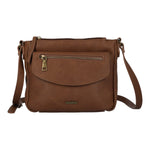 Cartera Mujer Mila Cross Camel Azaleia