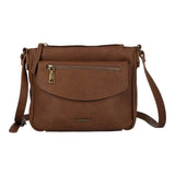 Cartera Mujer Mila Cross Camel Azaleia