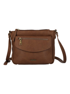 Cartera Mujer Mila Cross Camel Azaleia