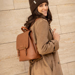 Mochila Mujer Alice Backpack Café Azaleia