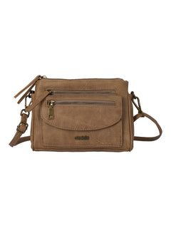 Cartera Mujer Elia Cross Café Azaleia