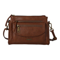 Cartera Mujer Elia Cross Café Azaleia