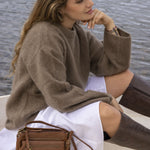 Cartera Mujer Elia Cross Café Azaleia
