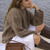 Cartera Mujer Elia Cross Café Azaleia