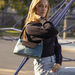 Cartera Mujer Rosa Bag Azul Azaleia