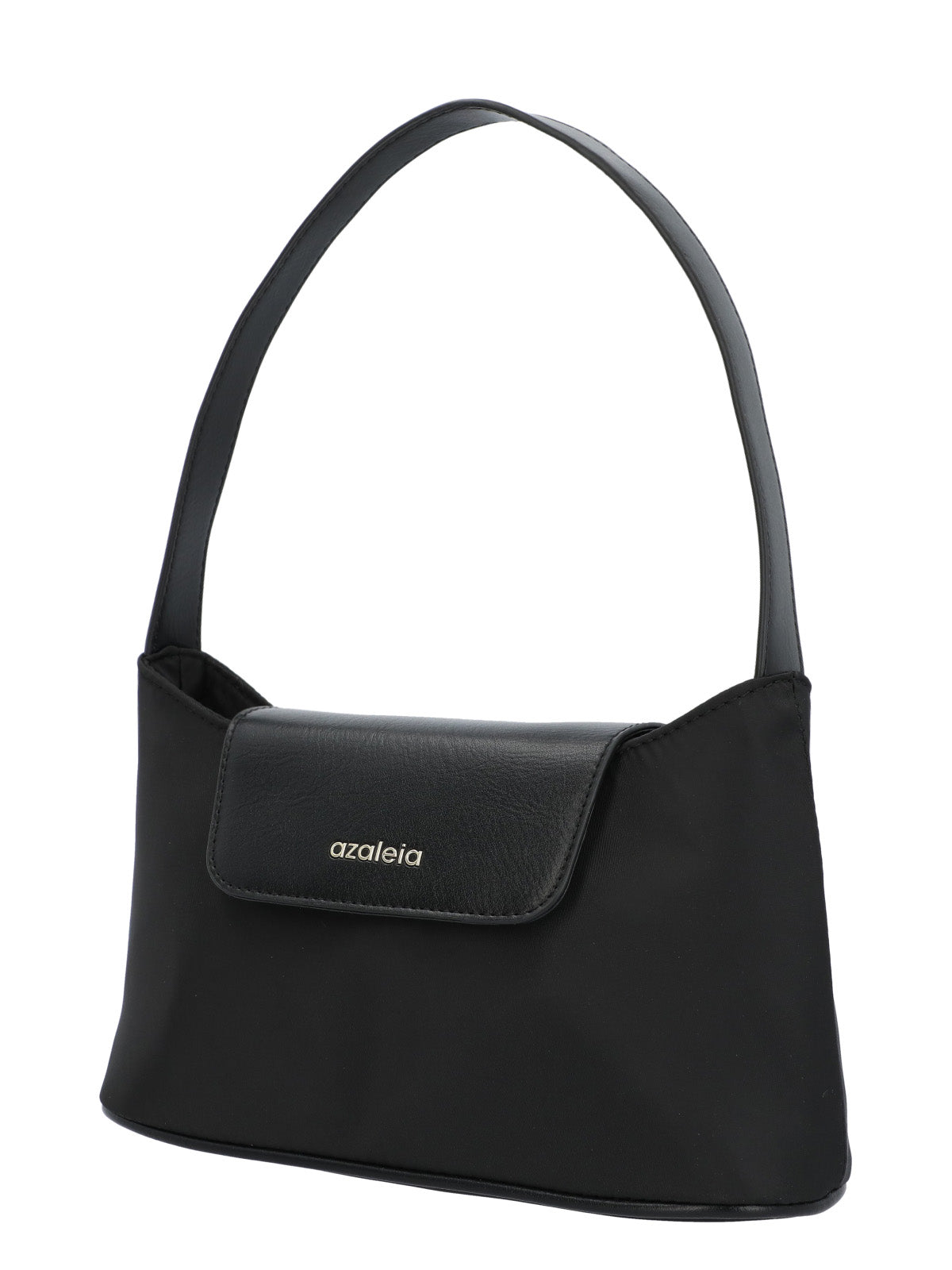 Cartera Mujer Rosa Bag Negro Azaleia
