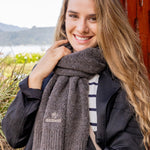Bufanda Mujer Aspen Scarf Café Azaleia