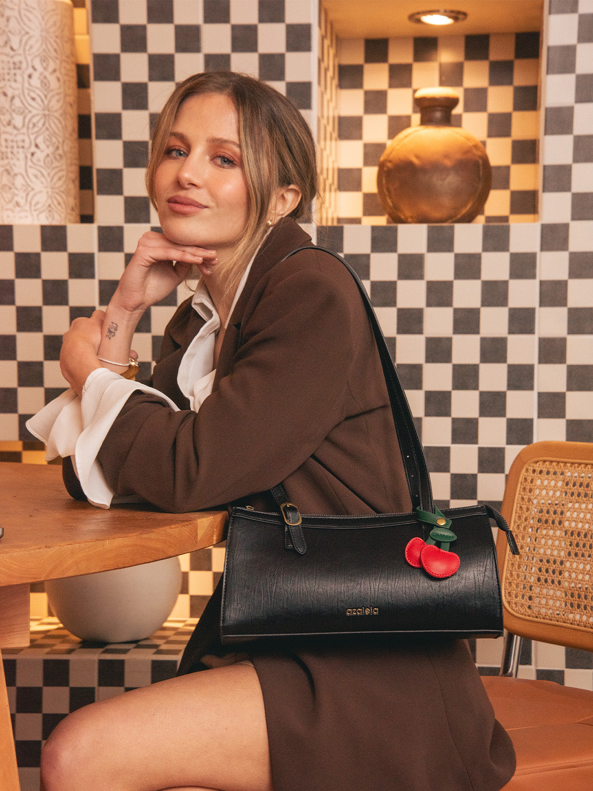Cartera Mujer Denia Baguette  Azaleia