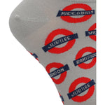 Calcetín Algodón Mujer Ped St London Gris Azaleia