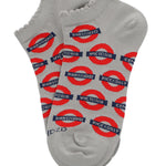 Calcetín Algodón Mujer Ped St London Gris Azaleia