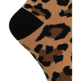 Calcetín Algodón Mujer C Leopard Multicolor Azaleia