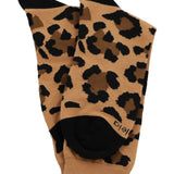 Calcetín Algodón Mujer C Leopard Multicolor Azaleia