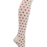 Calcetín Algodón Mujer Kh St Hearts Beige/Crudo Azaleia