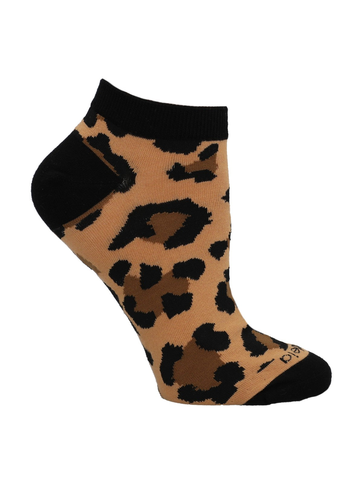 Calcetín Algodón Mujer Ped Leopard Multicolor Azaleia