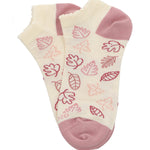 Calcetín Algodón Mujer Ped St Flowers Beige/Crudo Azaleia