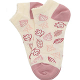 Calcetín Algodón Mujer Ped St Flowers Beige/Crudo Azaleia