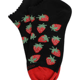 Calcetín Algodón Mujer Ped Strawberry  Azaleia