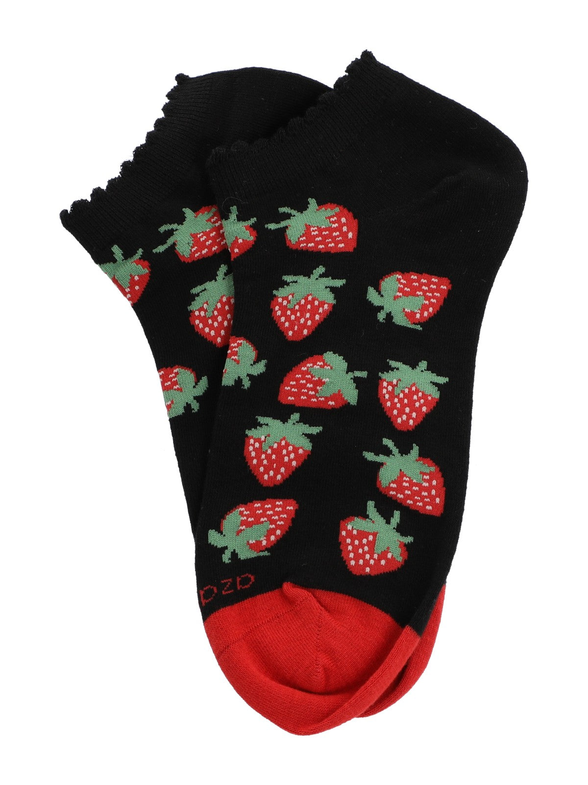 Calcetín Algodón Mujer Ped Strawberry  Azaleia