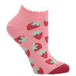 Calcetín Algodón Mujer Ped Strawberry  Azaleia