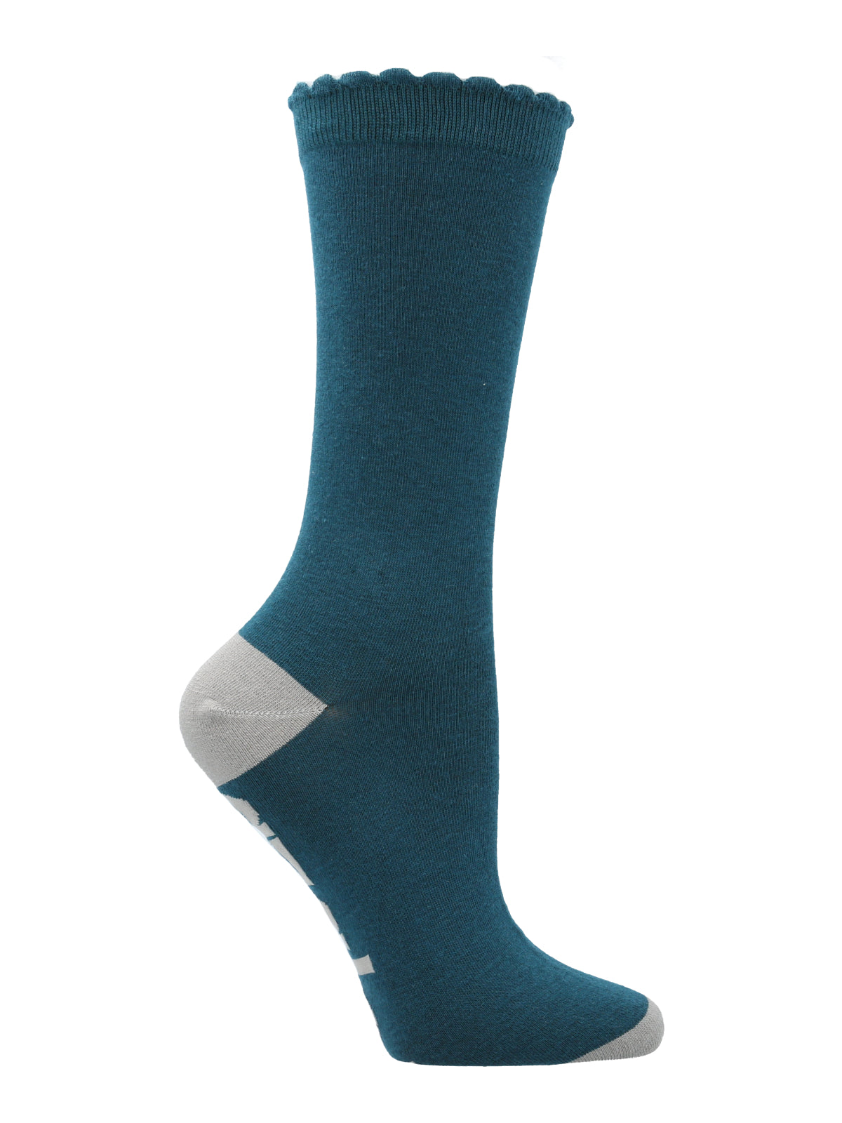 Calcetin Mujer Basic Plain Verde Azaleia