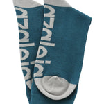 Calcetin Mujer Basic Plain Verde Azaleia