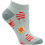 Calcetín Ped Swim Azul Azaleia