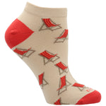 Calcetín Ped Chairs Beige Azaleia