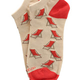 Calcetín Ped Chairs Beige Azaleia