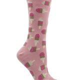 Calcetín Icecream Rosado Azaleia